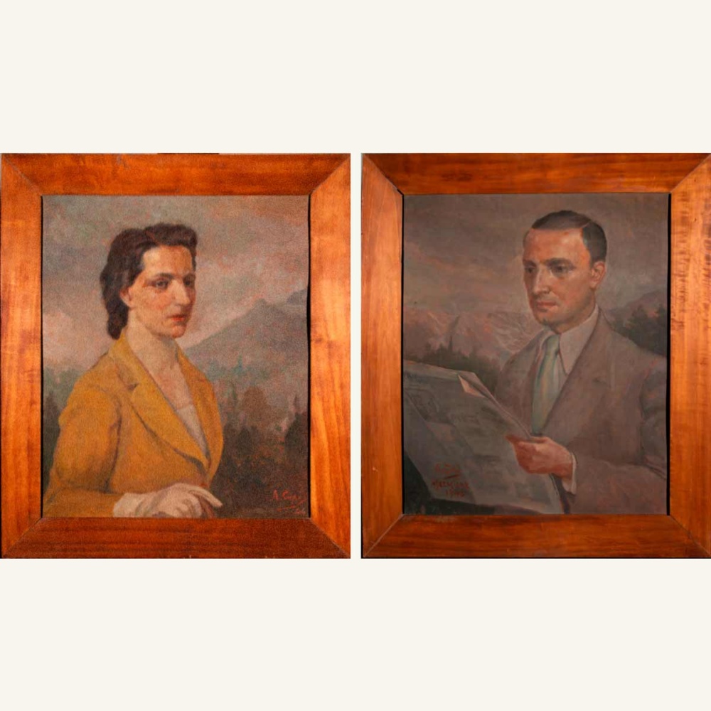 Ritratti di Coppia (Lei e Lui) - Addo Cupi