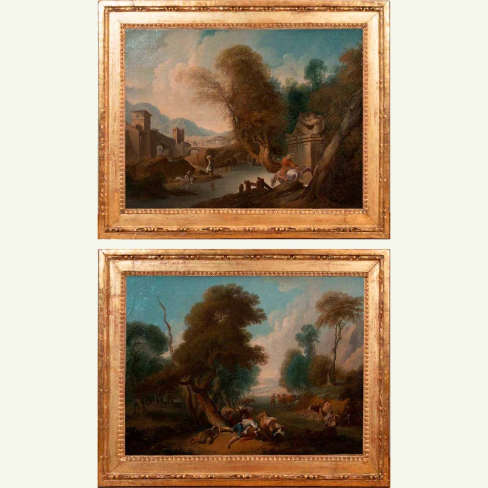 Coppia di paesaggi
