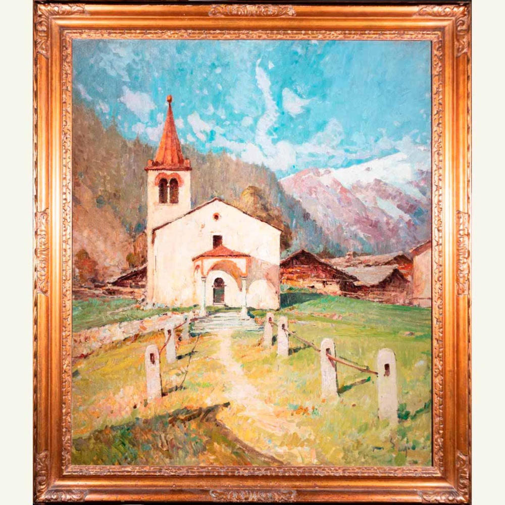 La chiesa del villaggio